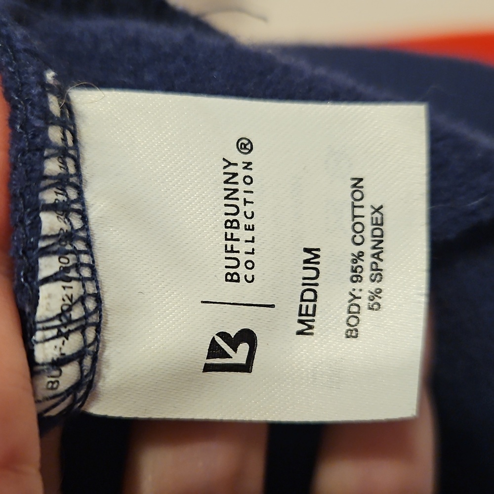 BuffBunny Throwback Colorblock Cropped Hoodie - image 3